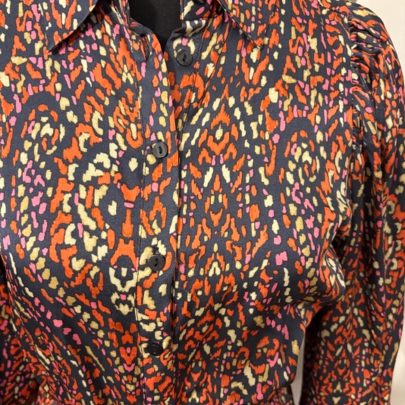 EsQualo DRESS LONG SATEEN REWILDING Size 4 NWT BEAUTIFUL!! - Picture 7 of 12